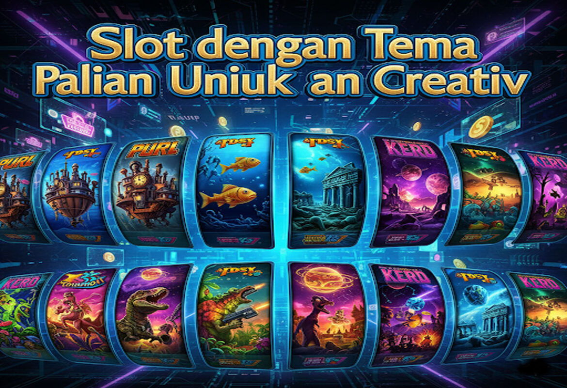 Slot dengan Tema Paling Unik dan Kreatif